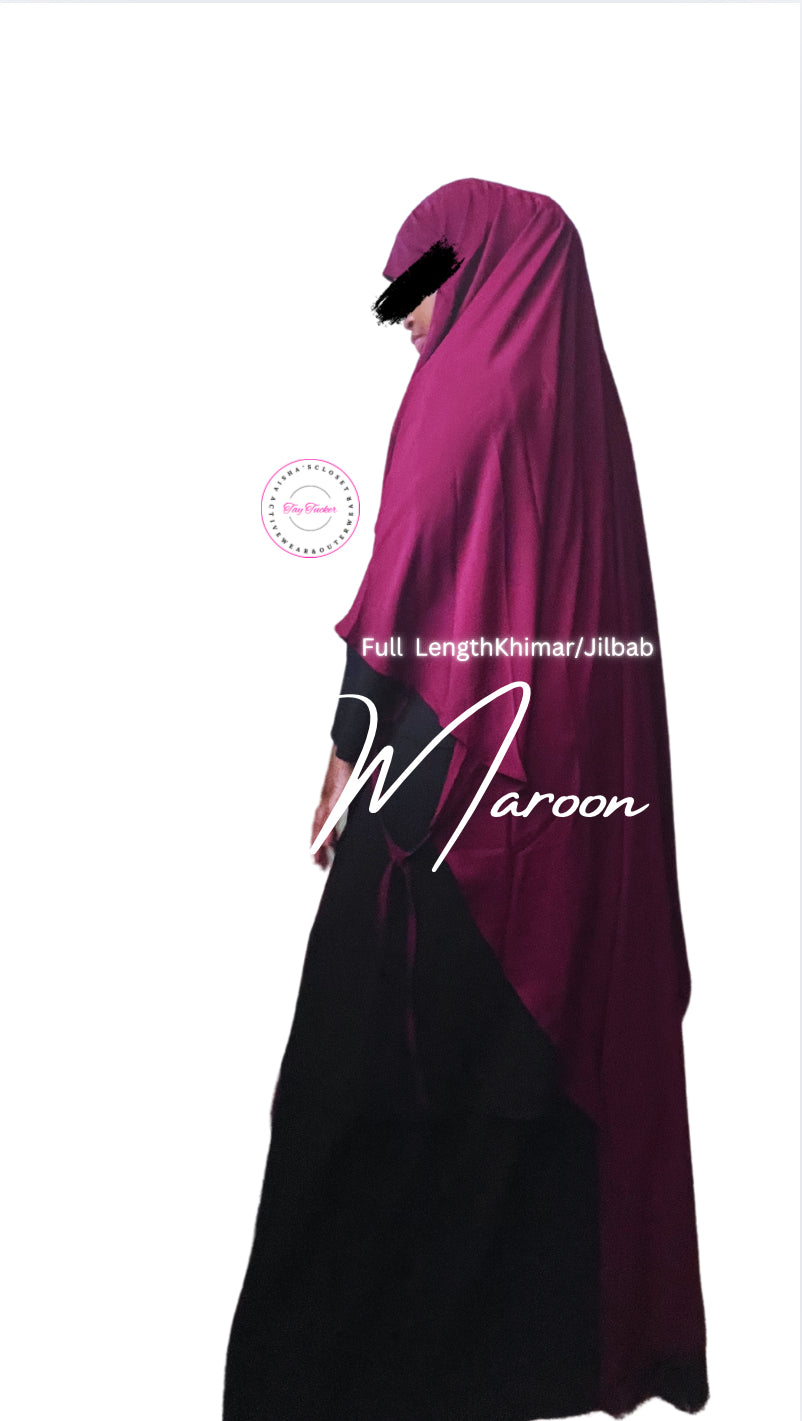 Full-Length Khimar Only