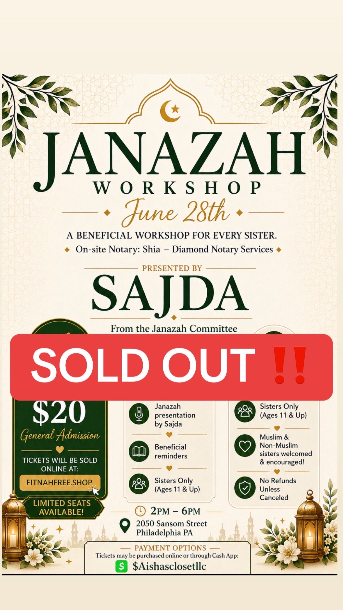 Janazah Workshop