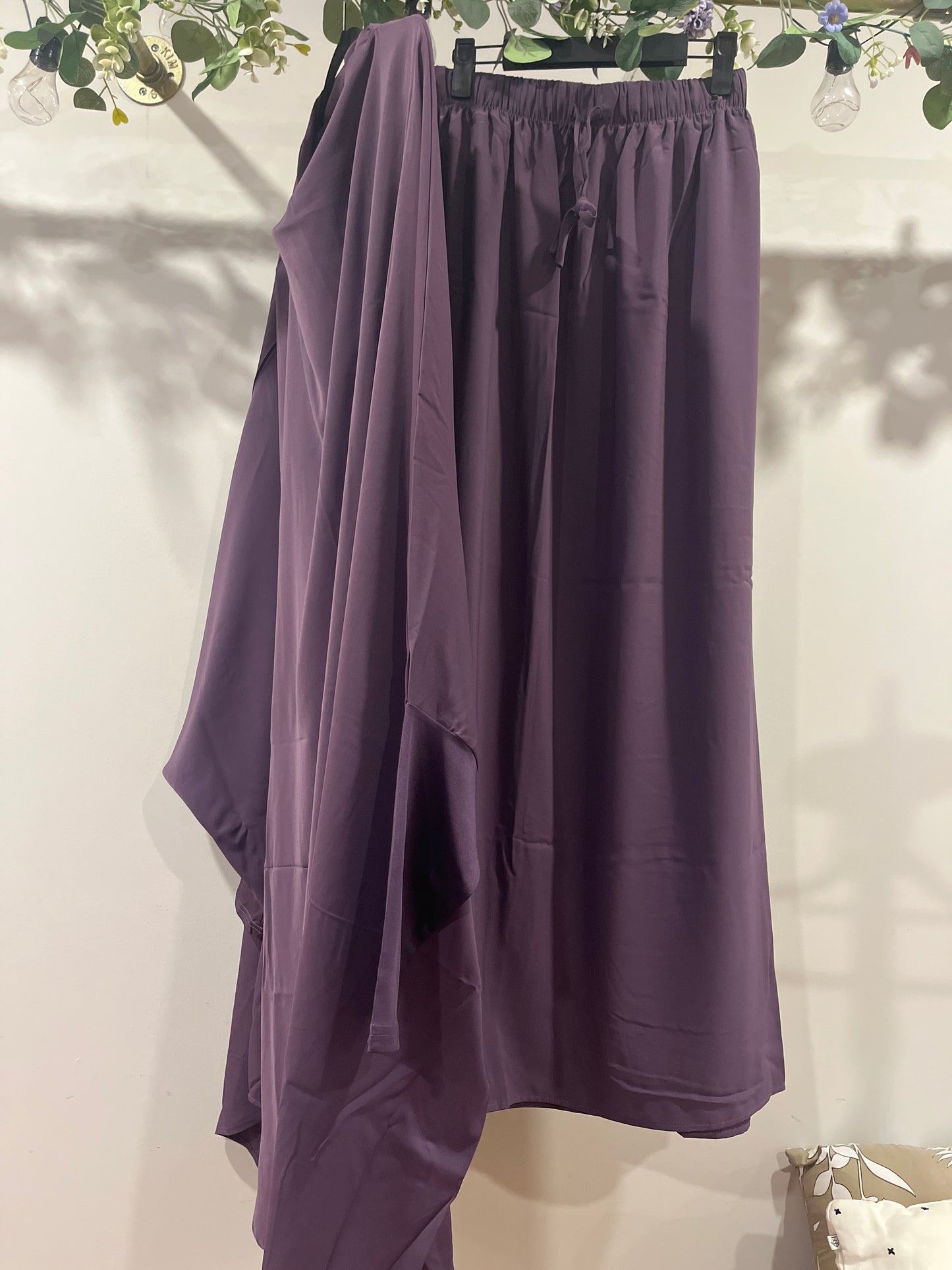 Purple 2- Jilbab Set