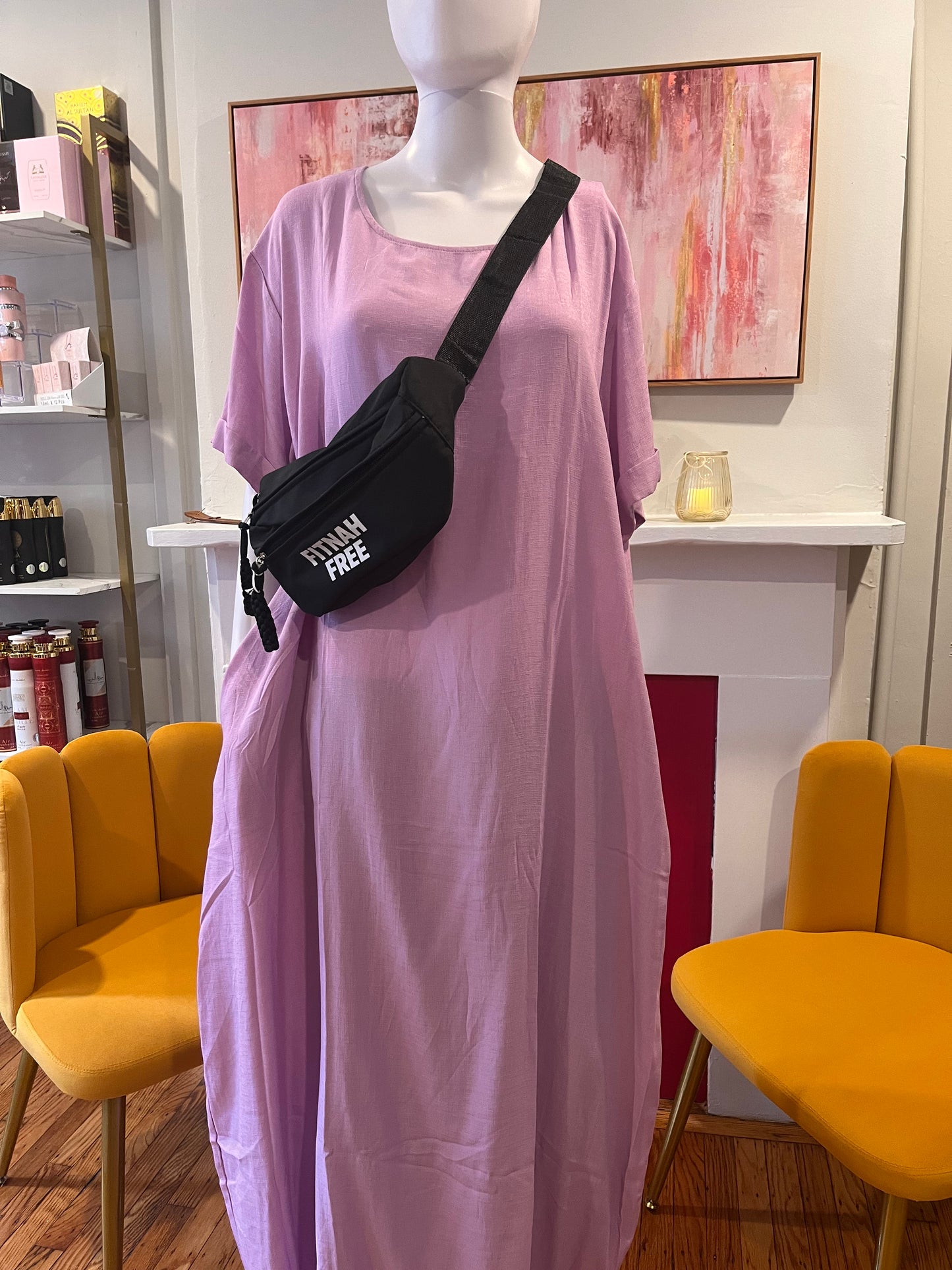 Short Sleeve Maxi Dress