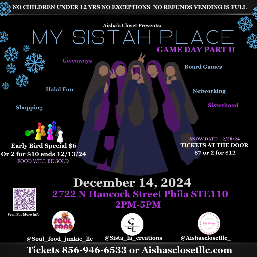 My Sistah Place ($2 off no coupon needed) Per Person