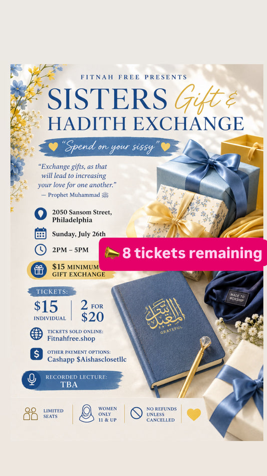 Sisters Gift & Hadith Exchange