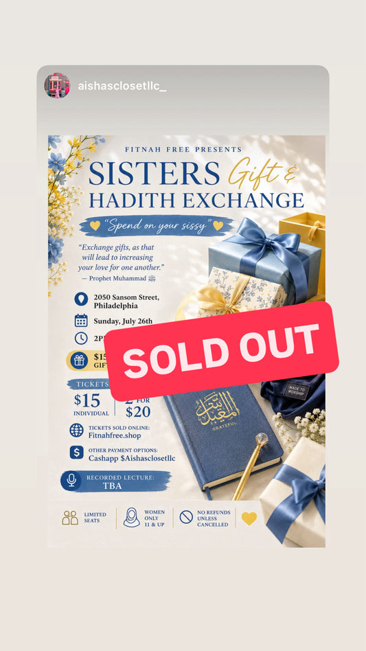 Sisters Gift & Hadith Exchange