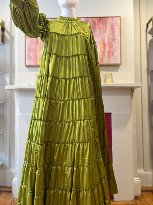 Turkiah Tier Abaya Set