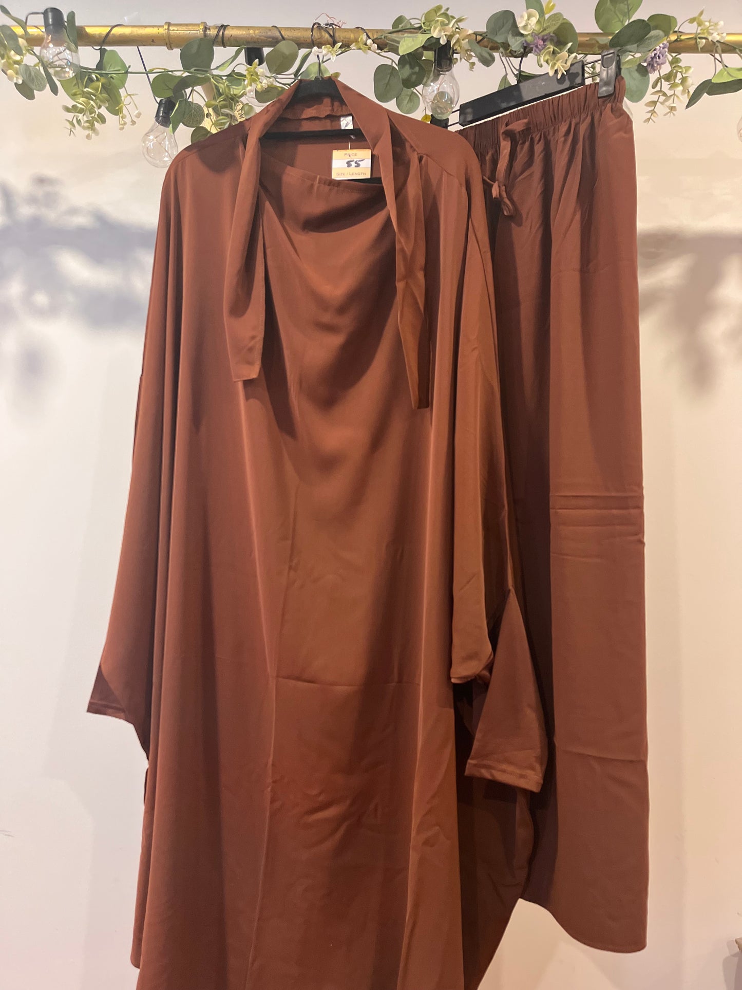 Chocolate 2 - Piece Jilbab Set