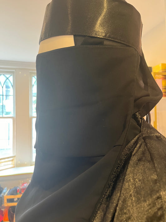 Satin 2 layer Niqab