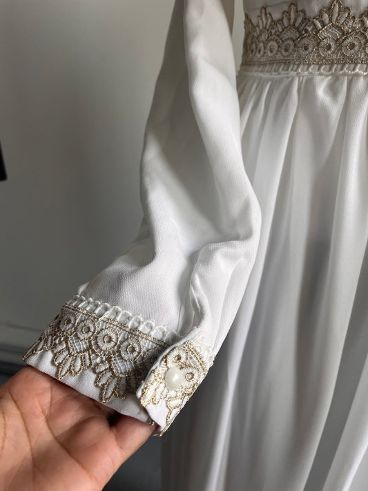 White Elegant Dress