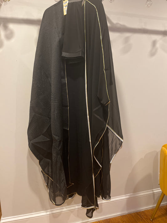 Black & Gold Duster Set