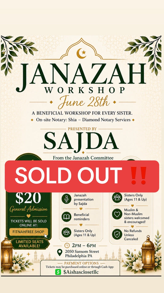 Janazah Workshop