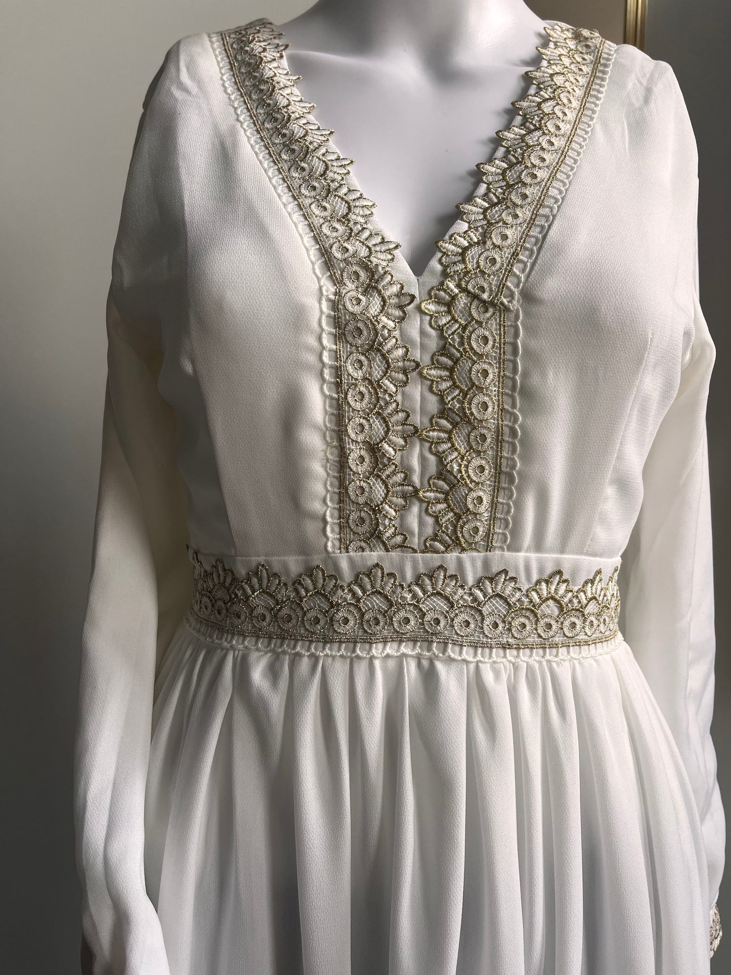 White Elegant Dress