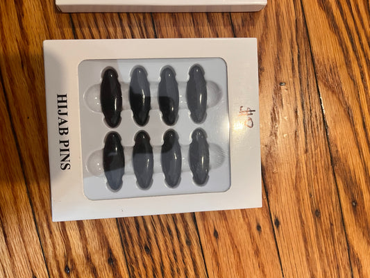Black hijab Pins