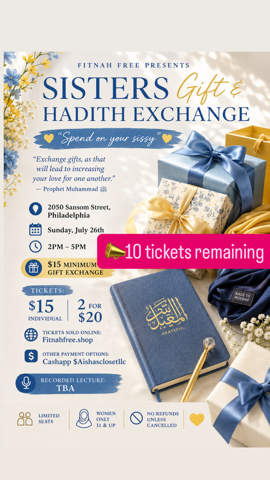 Sisters Gift & Hadith Exchange