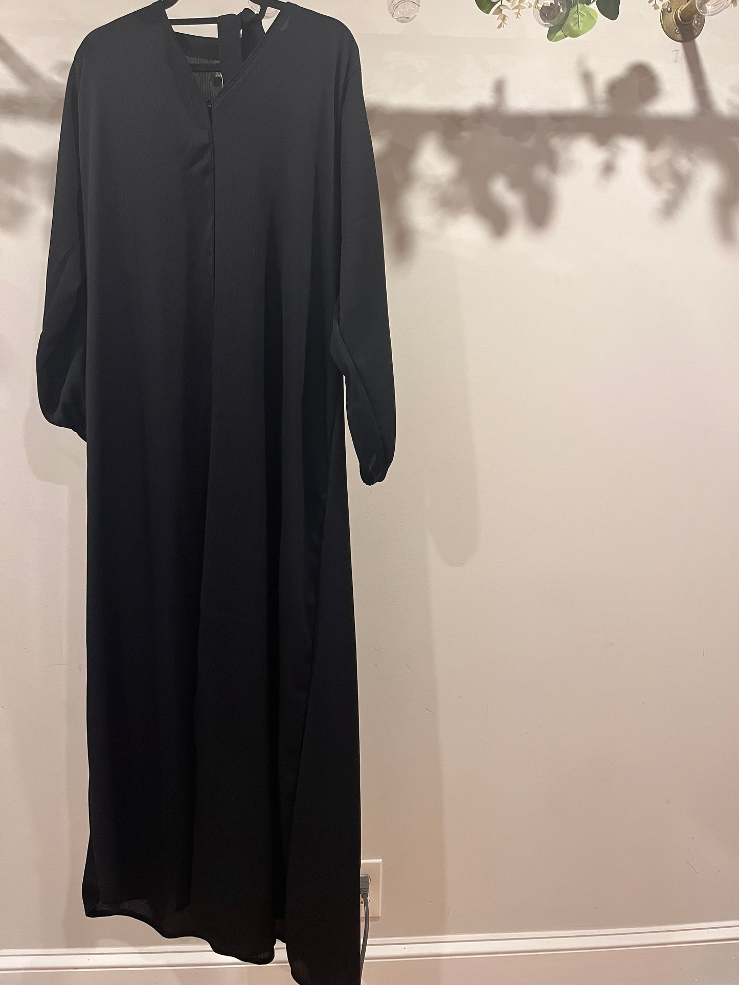 Hand-beaded Sleeve Abaya