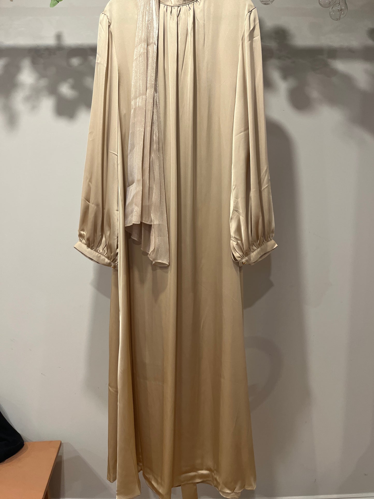 Gold 3- Piece Abaya Set